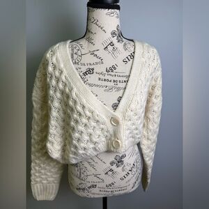 Finders Keepers Mabel Knit Wool blend  Cardigan NWT Size 0-2